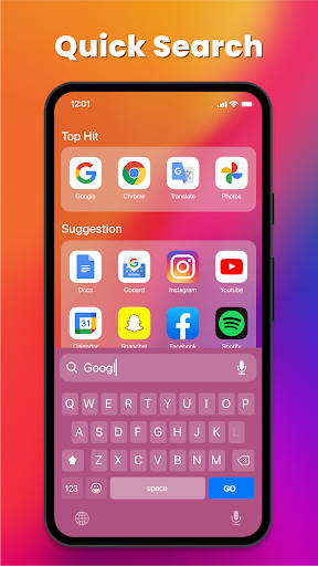 Launcher OS 18 ekran görüntüsü