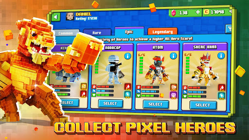 Süper pixel Heroes 2021 ekran görüntüsü