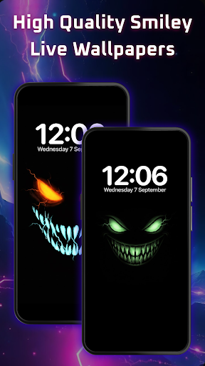 Silly Smile Fun Live Wallpaper ekran görüntüsü