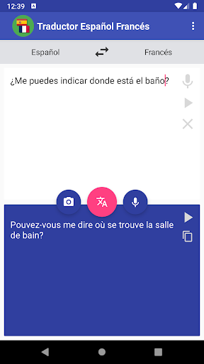 Traductor Español Frances ekran görüntüsü