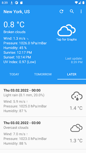 Hava ekran görüntüsü