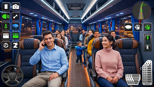 Coach Simulator Bus Drive Game ekran görüntüsü