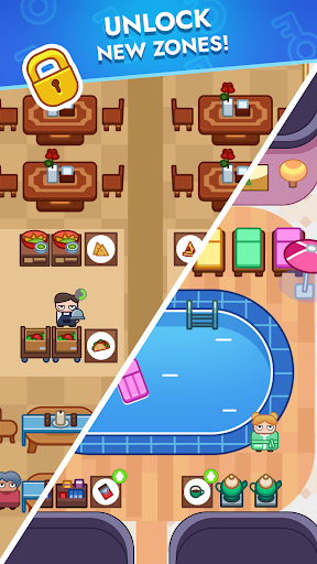 Royal Hotel: idle game ekran görüntüsü