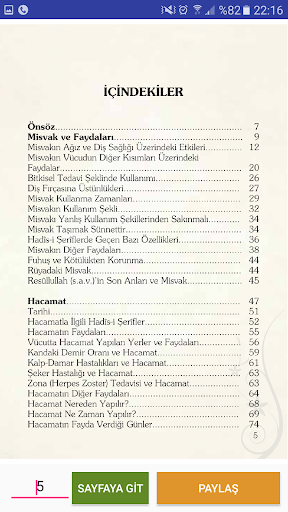 Misvak ve Hacamat ekran görüntüsü