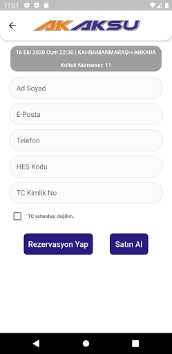 Ak Aksu Turizm ekran görüntüsü