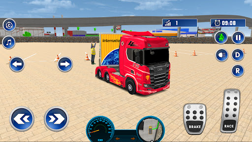 Semi Truck 3D - US Truck Games ekran görüntüsü