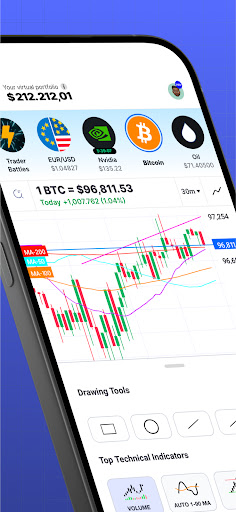 Trading Game - Stock Simulator ekran görüntüsü