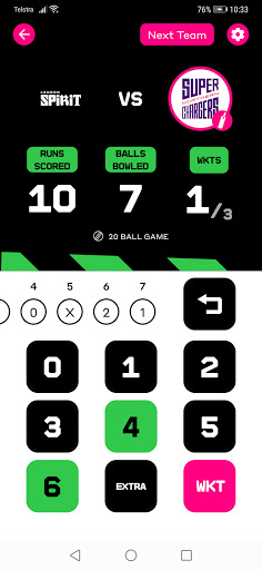 Countdown Cricket ekran görüntüsü