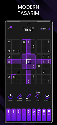 Sudoku Luxe Edition 9x9 Puzzle ekran görüntüsü