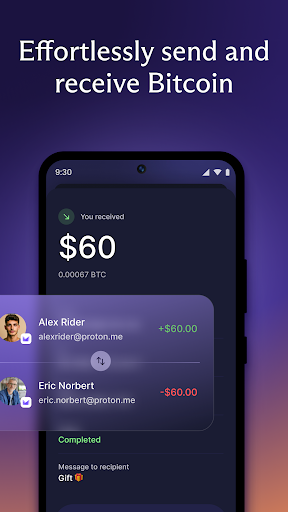 Proton Wallet: Secure Bitcoin ekran görüntüsü