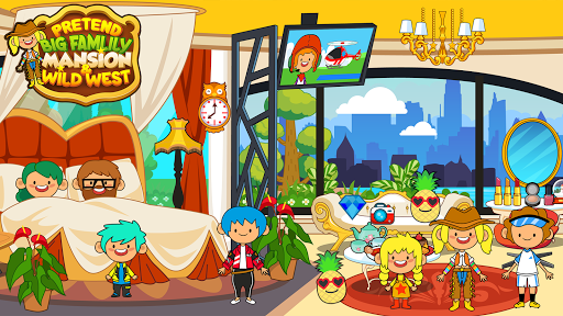 My Pretend Family Mansion ekran görüntüsü
