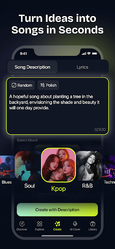 MelodyCraft - AI Music Maker ekran görüntüsü