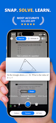 PhotoSolve: AI Homework Helper ekran görüntüsü