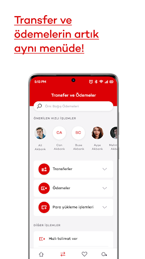 Akbank Mobil ekran görüntüsü