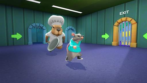 Obby Escape: Prison Rat Dance ekran görüntüsü