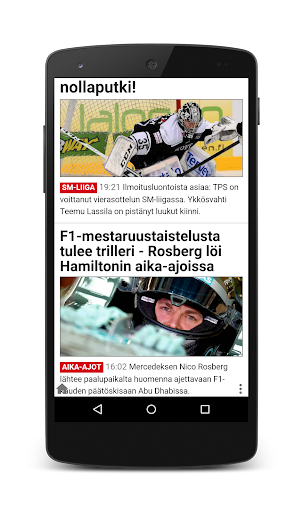 Suomen sanomalehdet ekran görüntüsü
