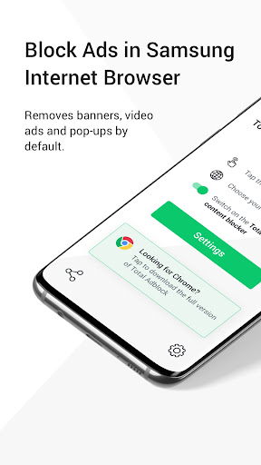 Total Adblock for Samsung ekran görüntüsü
