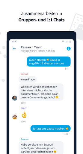 theo - Social Intranet ekran görüntüsü