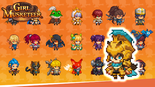 Girl Musketeer : IDLE RPG ekran görüntüsü
