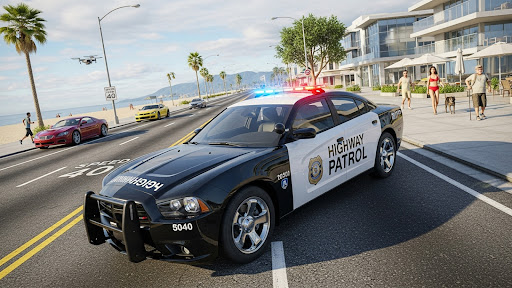 Police Thief Chase Car Games ekran görüntüsü