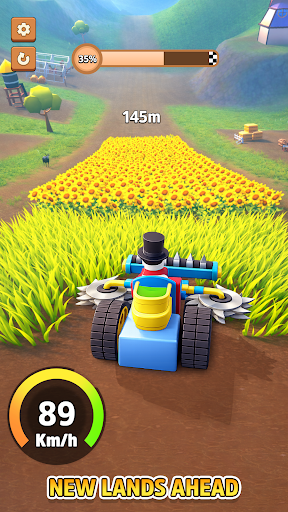 Farm Cut Rider 3D ekran görüntüsü