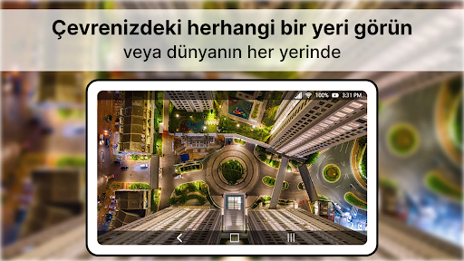 Canlı Dünya Haritası Görünümü ekran görüntüsü