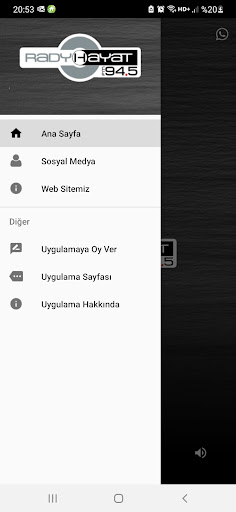 Radyo Hayat ekran görüntüsü