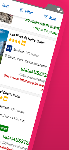 Booking Hotel, Motel & Hostel ekran görüntüsü