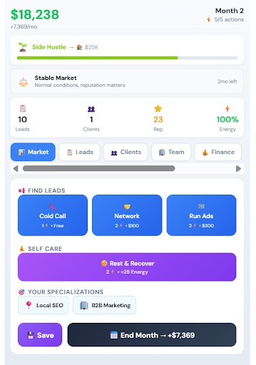 Marketing Millionaire ekran görüntüsü