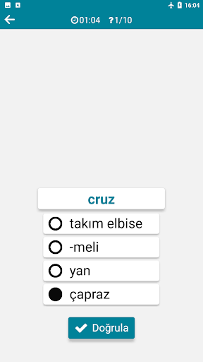 İspanyolca - Türkçe ekran görüntüsü