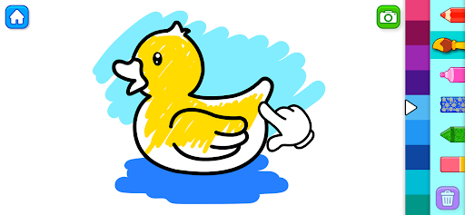 Kids Drawing & Coloring Game ekran görüntüsü