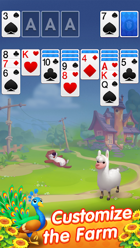Solitaire Farm ekran görüntüsü