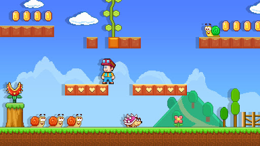 Super Barry Jump:Jungle World ekran görüntüsü