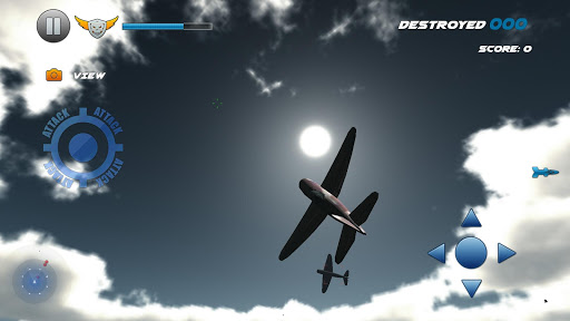 Plane Fighter Fly Simulator ekran görüntüsü