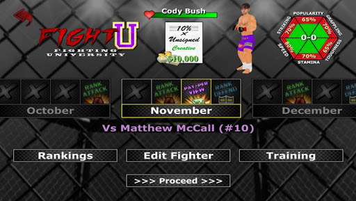 Weekend Warriors MMA ekran görüntüsü