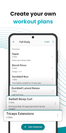 RepCount Gym Workout Tracker ekran görüntüsü
