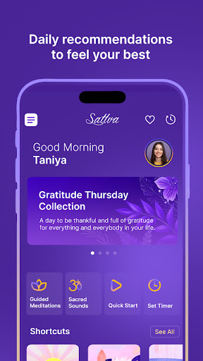 Sattva: Meditation and Mantras ekran görüntüsü