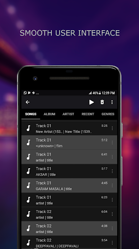 mp3 çalar ekran görüntüsü
