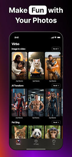 Virbo-AI Video & AI Üreteci ekran görüntüsü