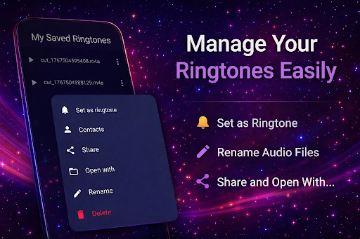 Ringtone Maker & Mp3 cutter ekran görüntüsü
