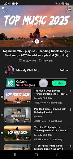 Play Tube & Music Tube ekran görüntüsü