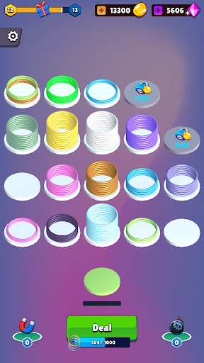 Slinky Ring Color Sort ekran görüntüsü