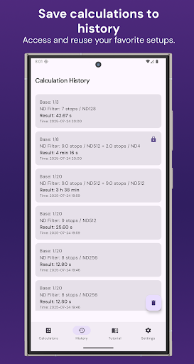 ND Calculator PRO ekran görüntüsü