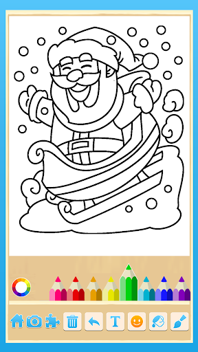 Coloring Book Christmas ekran görüntüsü