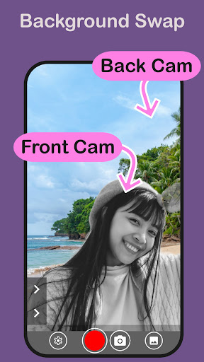 Dual Cam: Front and Back Video ekran görüntüsü