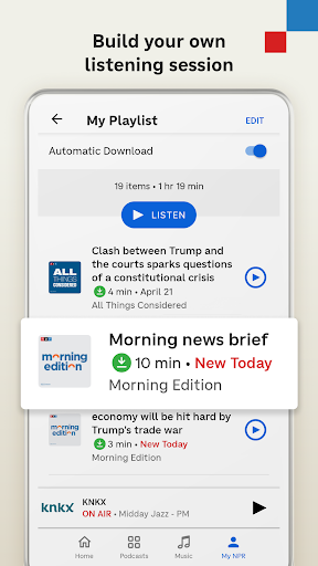 NPR: National & Local News ekran görüntüsü