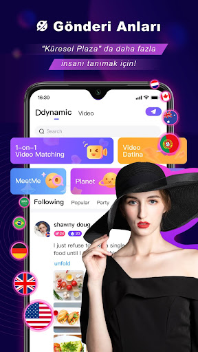 BuzzCast - Canlı Video Sohbet ekran görüntüsü