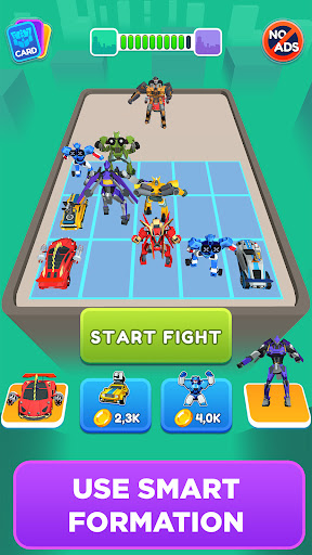 Merge Robot Master: Car Games ekran görüntüsü