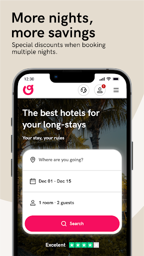 Stayforlong: Hotel Booking ekran görüntüsü