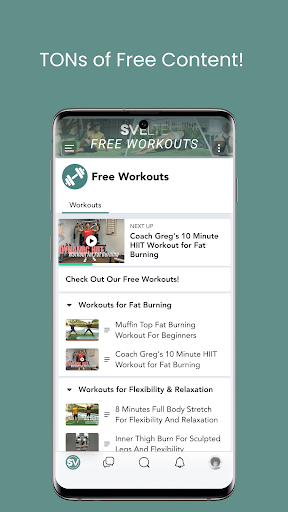 Svelte: At Home Fitness ekran görüntüsü